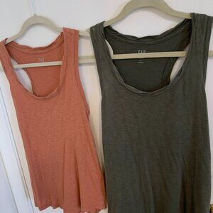 Lot of 2 Gap Racerback Tanks